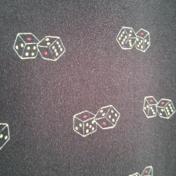 Allsaints Snake Eyes Slim Fit Black Button Up Shirt Size S - Picture 4 of 9